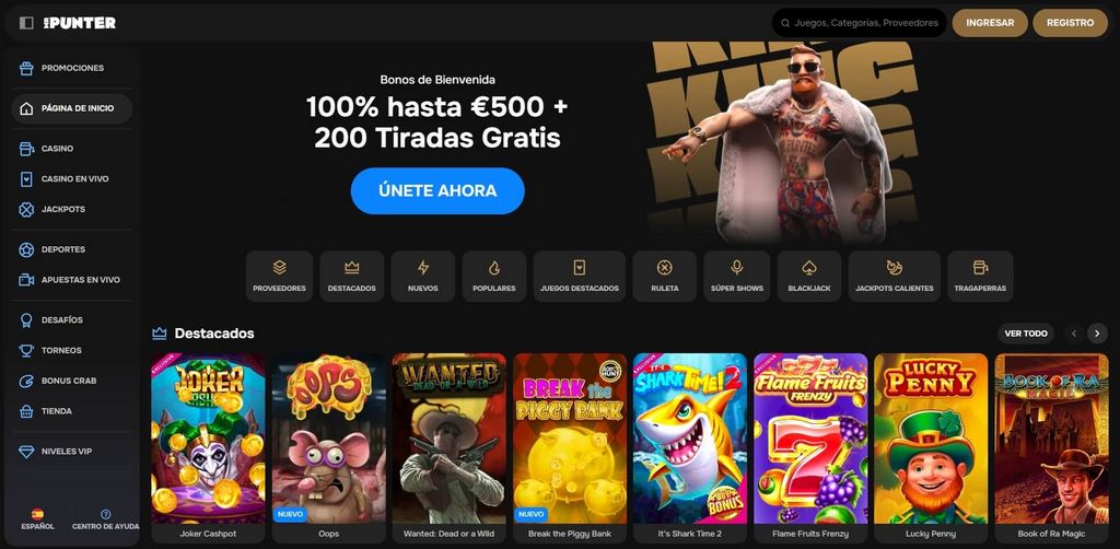 Mr Punter - Login, Case 100% + 200 Free Spins